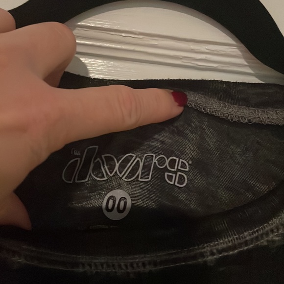 EUC Torrid The Doors Strange Days Burnout Crew Tee Torrid Sz 00 US M/L - Picture 6 of 6